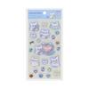 Sanrio HANAMARU OBAKE Puffy Stickers ( Pastel Sweets Pop Blue ) Japan NEW