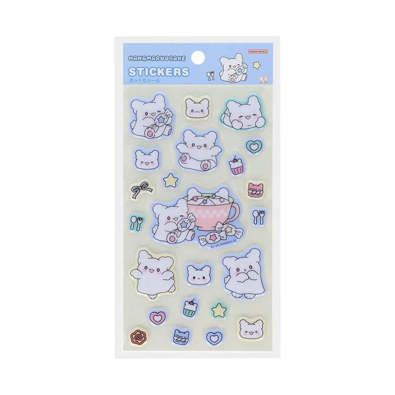 Sanrio HANAMARU OBAKE Пухлые наклейки ( Пастельные сладости Поп-голубой ) Япония НОВИНКА