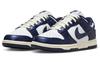 Nike Dunk Low 'Midnight Navy White' Женские FN7197-100