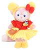Teddy Bear Mail Order Alice Linabell Clothes Dress Up Costume Winnie the Pooh No Body for S Size (Linabell)