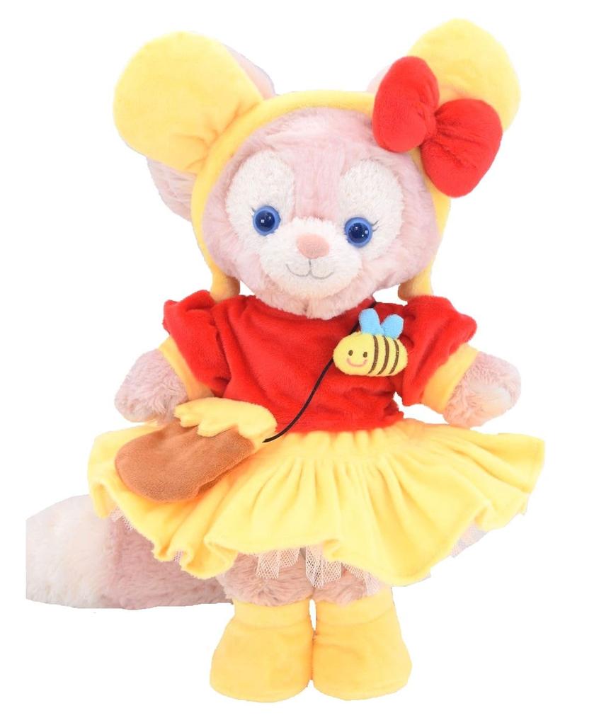 Teddy Bear Mail Order Alice Linabell Clothes Dress Up Costume Winnie the Pooh No Body for S Size (Linabell)