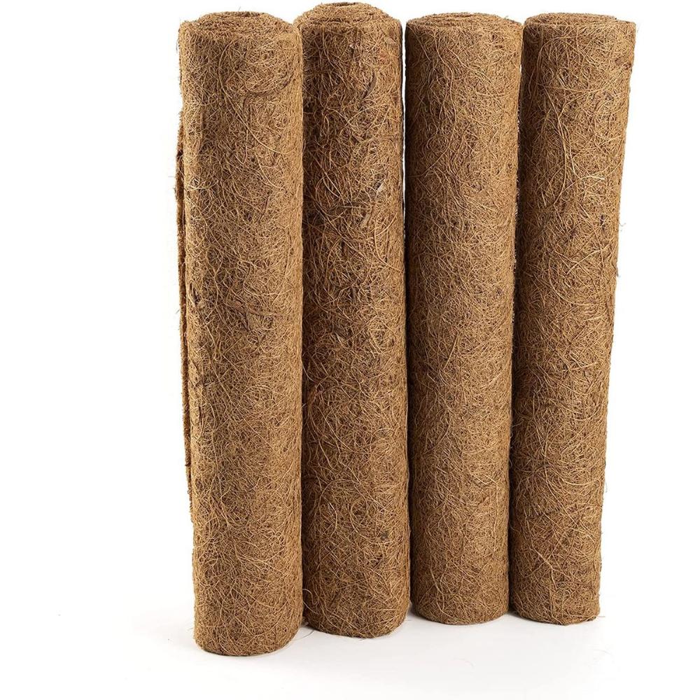 Patio Hanging Planter Basket Natural Cuttable Palm Mat Coconut Coir Liner Coco Carpet Fiber Sheet