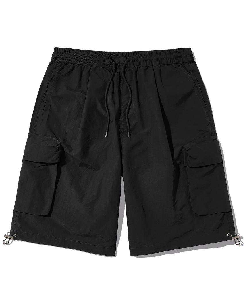 FILLUMINATE Nylon One-Tuck Cargo Shorts - 3 Colors