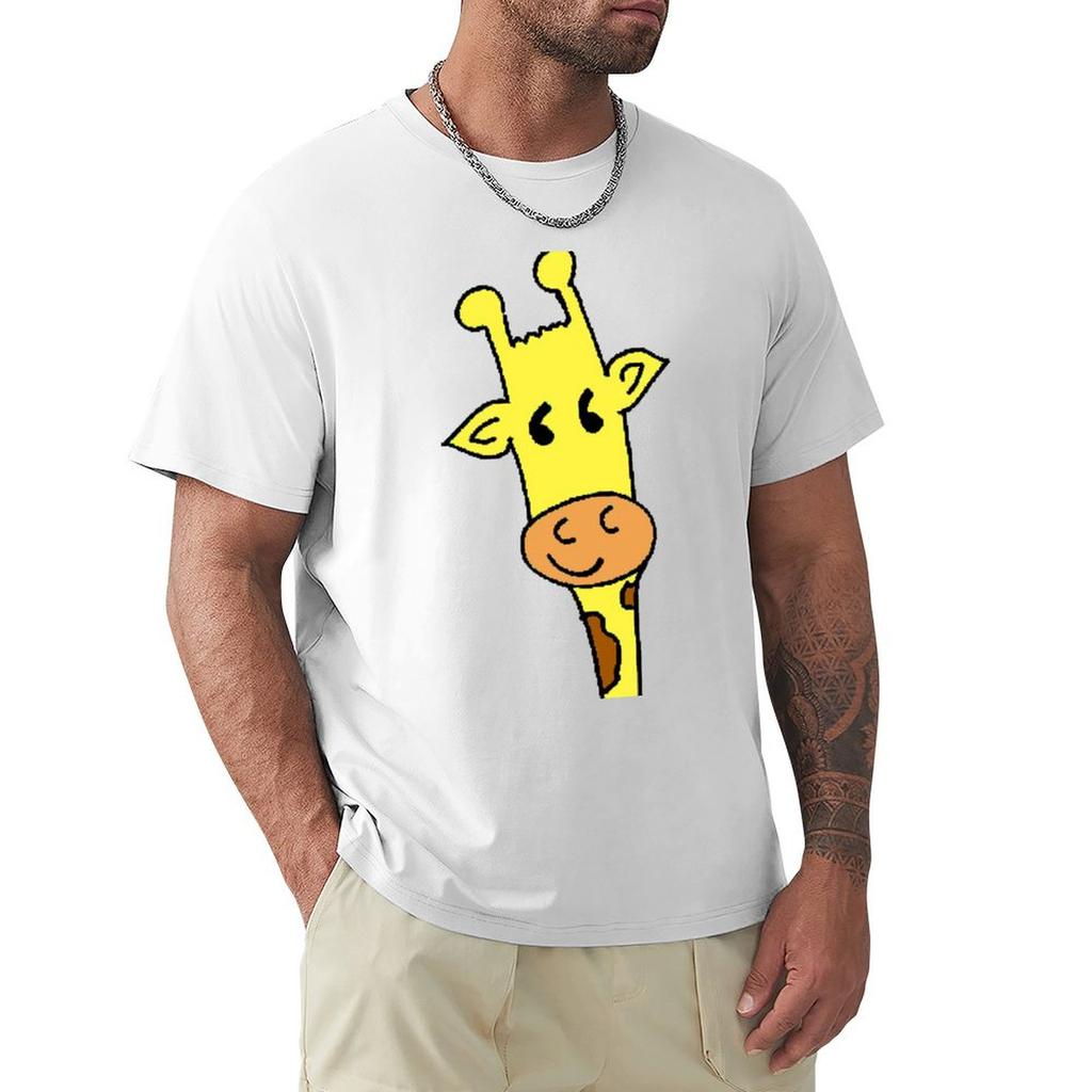 giraffi. Watercolor Yellow Cute Giraffe. Giraffe days. Giraffi T-Shirt tshirts personalised tees fruit of the loom mens t shirts