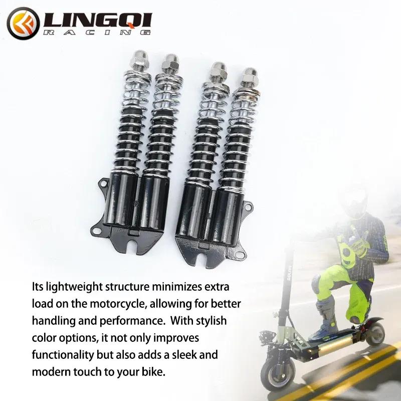 LINGQI RACING Передний Гидравлический Пружинный Амортизатор Для Электрического Внедорожного Самоката Kugoo Dirt Pit Горного Велосипеда MTB