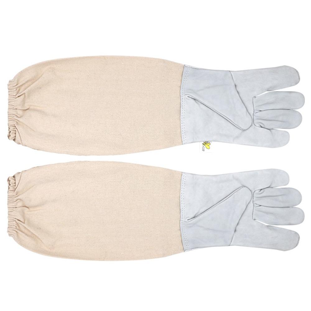 1 Pair Safe Anti-bee Gloves Professional Beehive Tools Beekeeping Gloves Beekeeping Tools