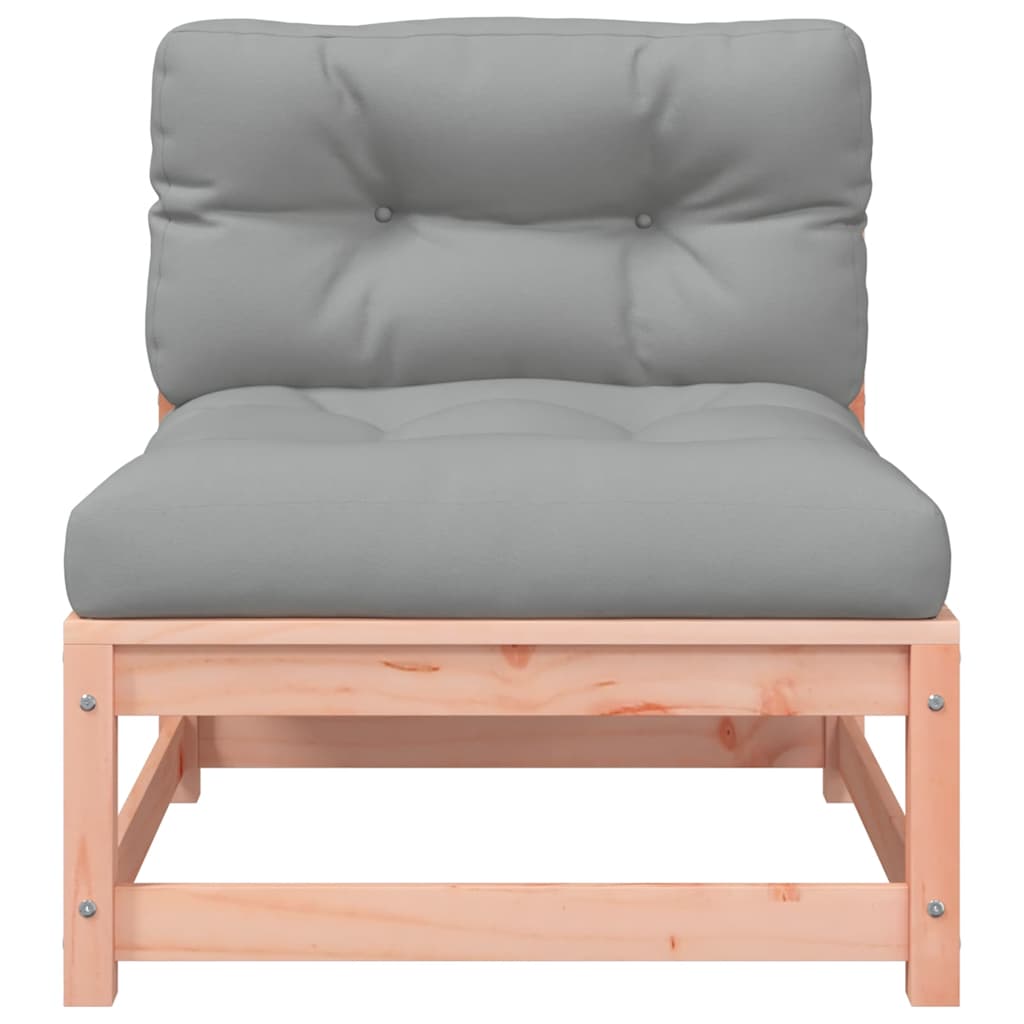 Vidaxl Ogrodowa Sofa Bez Podłokietników, Z Poduszkami I Podnóżkiem