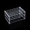 Transparent Composite Applicator Dispenser Acrylic Organizer Holder for Syringes Lab Stand