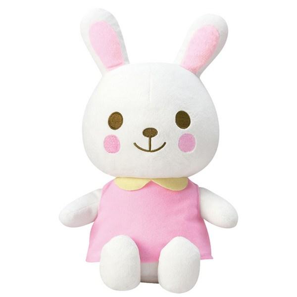 Combi-friendly Sleeping Attachment Rabbit Doll That Mimics Words, White, Korean Baby Products