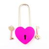 NEWEST Hot Selling Metal Colorful Big Working Heart Love Padlock