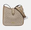 [Pre-Owned] Hadley Medium Khaki Canvas Monogram Shoulder Bag - Excellent #10HIUDQ