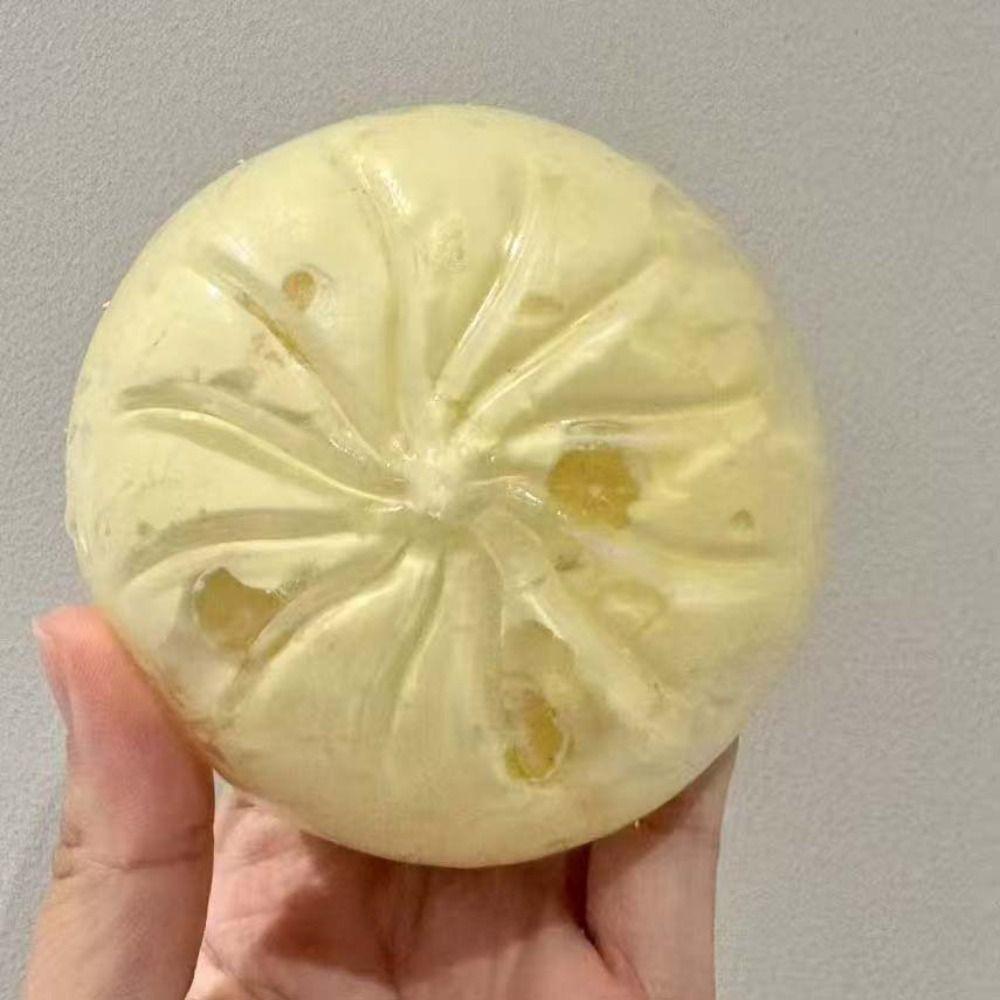 Realistic Bun Dumpling Squeeze Toy Cute Soft Sensory Fidget Ball Squishy Big Bun Kids Adults