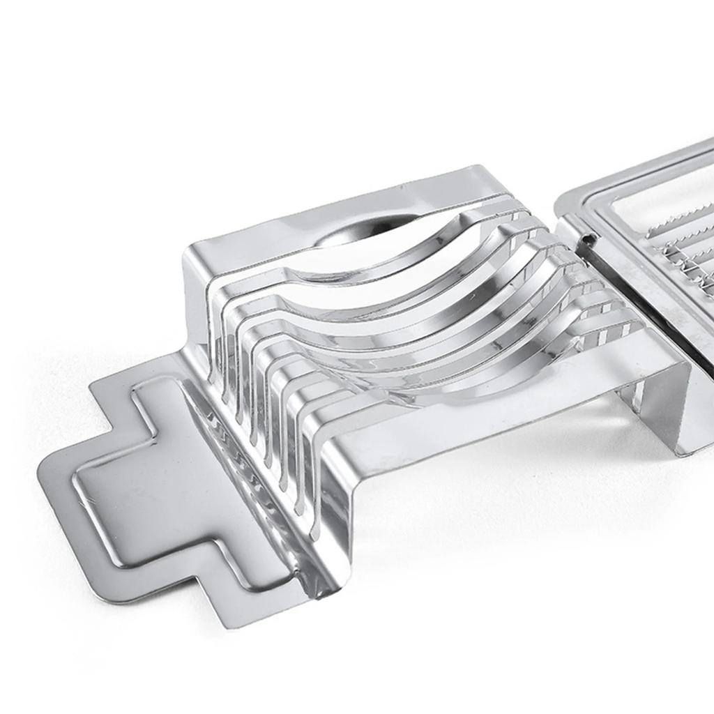 Egg Slicer Cutter Hard Boiled Eggs Multipurpose Egg Cutter Mini Manual Egg Slicer Egg Ham Mushroom Strawberry Soft Fruit