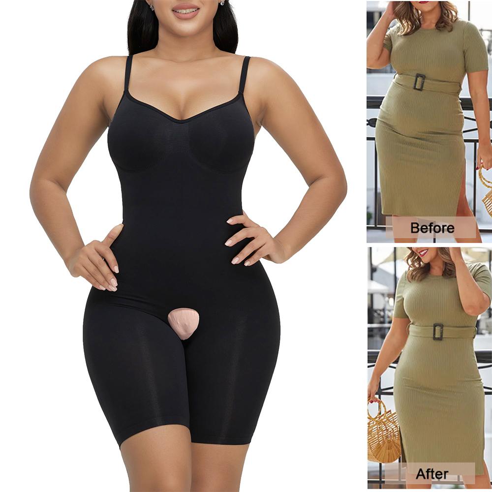 Full Body Shaper for Women Slimming Bodysuit Waist Trainer Tummy Control Shapewear Seamless Camisoles Rompers Leotards Tank Tops Corrective Underwear