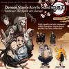 Высококачественный Аниме Клинок Рассекающий Демонов Kimetsu no Yaiba 1 40 Большой Акриловый Стенд Фигурка Статуэтка Kamado Tanjiro Nezuko Сувениры