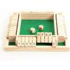 STOBOK Деревянная игра в кости Shut The Box 1-4 игрока, Настольная семейная игра для детей и взрослых, Подходит для вечеринки, класса, дома или паба