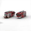 MOC-137461 Лестница Пожарная машина Скорая помощь FDNY - Нью-Йорк - Башня 21 Адская кухня Детские строительные блоки детские игрушки