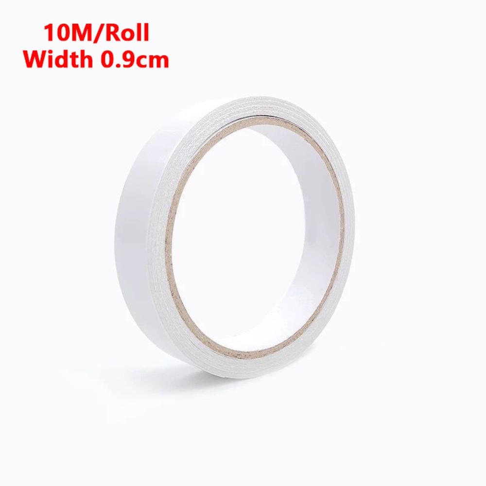 Strong Viscosity Strong Tape Sticker White Sticky Paper Double Sided Tape  School/Home/Office