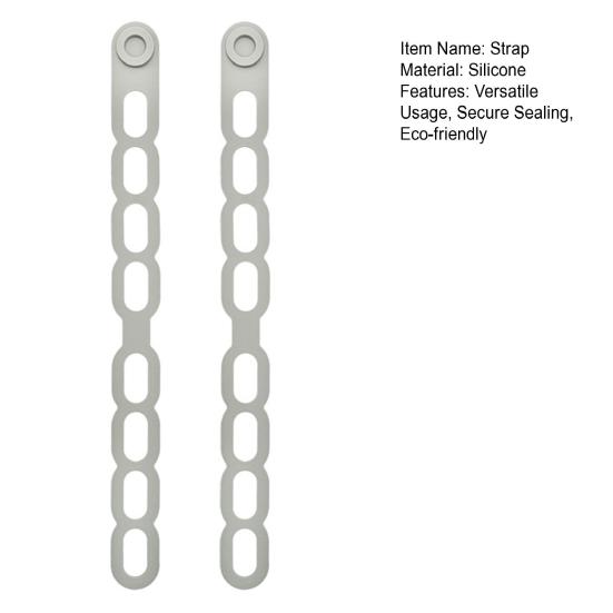 Универсальные силиконовые ремни для крышек, многоразовая эластичная лента для кастрюль, сковородок, тарелок, герметичный термостойкий ремень для предотвращения разлива жидкости