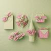 Musubi Furoshiki shark Made in (wrapping cloth), 45cm, double-sided, reversible, pattern, Wakaba/pink, Japan, 10168-120