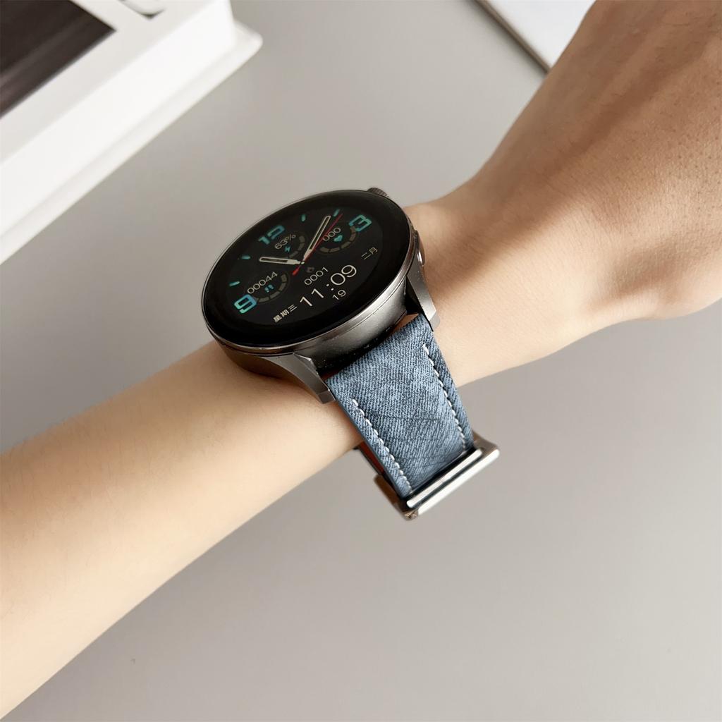 For Huawei Watch GT 5 41mm Bands Universal 18mm Adjustable Leather Watchband Wrist Strap