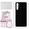 Apgo Protective Skin Sticker for the Back Compatible with Oppo K5, Wrap Film, Foil, Vinyl - Pattern Matte Black