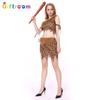 Halloween Costumes Sexy Savage Indians Funny Show Props Costumes Flintstones Native Dress