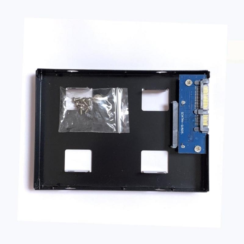 2,5-дюймовый SSD к 3,5-дюймовому адаптеру для жесткого диска Внутренний конвертер отсека для диска Монтажный кронштейн Лоток Простая установка