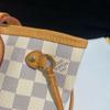 [Pre-Owned] Neverfull PM Checkerboard Coated Canvas Leather Tote Bag - Very Good #1P64B72
