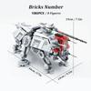 Технический шагоход AT-TE 75337 Модель MOC 1082 детали Конструктор Космический робот Набор Самоблокирующиеся кубики DIY Сборка Подарок на день рождения Игрушка