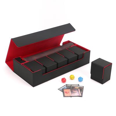 Коробка для хранения колоды карт, прочный прочный TCG OCG, коробка для хранения карточек, коробка для хранения карточек Commander MTG, чехол-органайзер для переноски карт