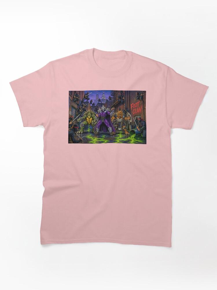 TMNT VR Empire City Super Shredder, Toka, Rahzar and the Foot Clan Classic Unisex T-Shirt