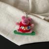 Mouse King Nepal Felt Keyring Mushroom Umbrella Fairy Tale Style Keychain  Car Key Pendant