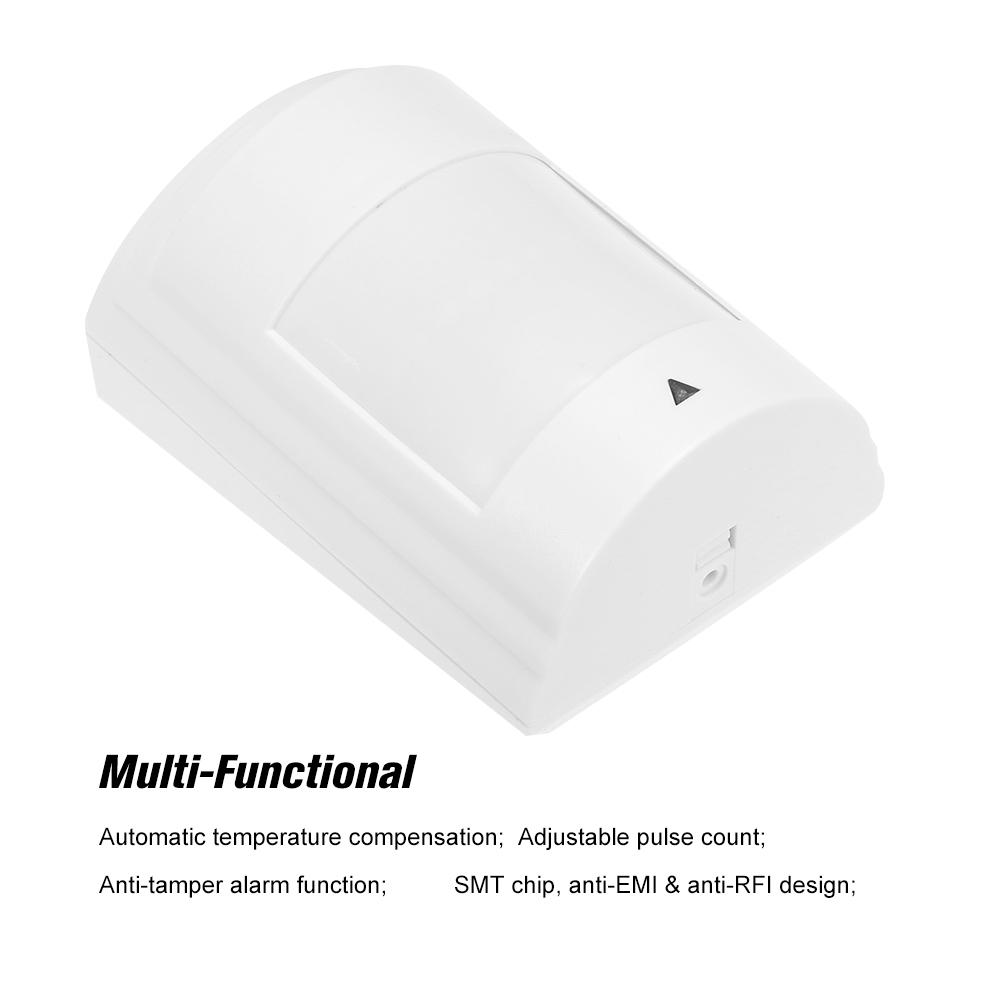 PIR датчик движения против домашних животных, проводная сигнализация, двойной инфракрасный детектор, иммунитет к домашним животным для домашней охранной безопасности