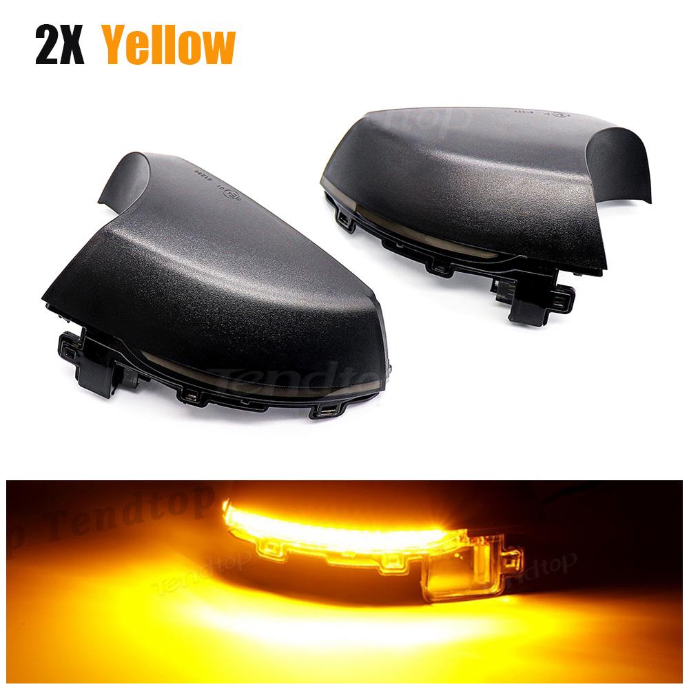 LED Dynamic Turn Signal Light for VW Polo MK5 Facelift 6C 2014-2017 Volkswagen 6R 2009-2013 Side Mirror Light Blinker Indicator