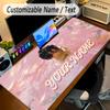Large Mouse PadHarry Styles Custom Name Text Personalized Desk Mat Non Slip Gaming Pad