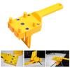 41pcs Quick Wood Doweling Jig Set Handheld Pocket Hole Jig Fit 6/8/10mm Drill Bits Straight Hole