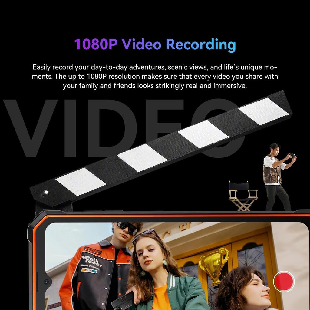 Blackview BV4800 Pro 12GB RAM 128GB ROM Andriod 14 Smartphone 5180mAh