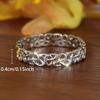 Elegant 925 Sterling Silver Knot Ring - Classic and Timeless Design Suitable for Parties and Banquets Elegant Ring | Durable Jewelry