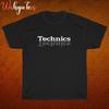 New! Technics Audio Music Logo Black Navy Size S-5XL Unisex T-Shirt