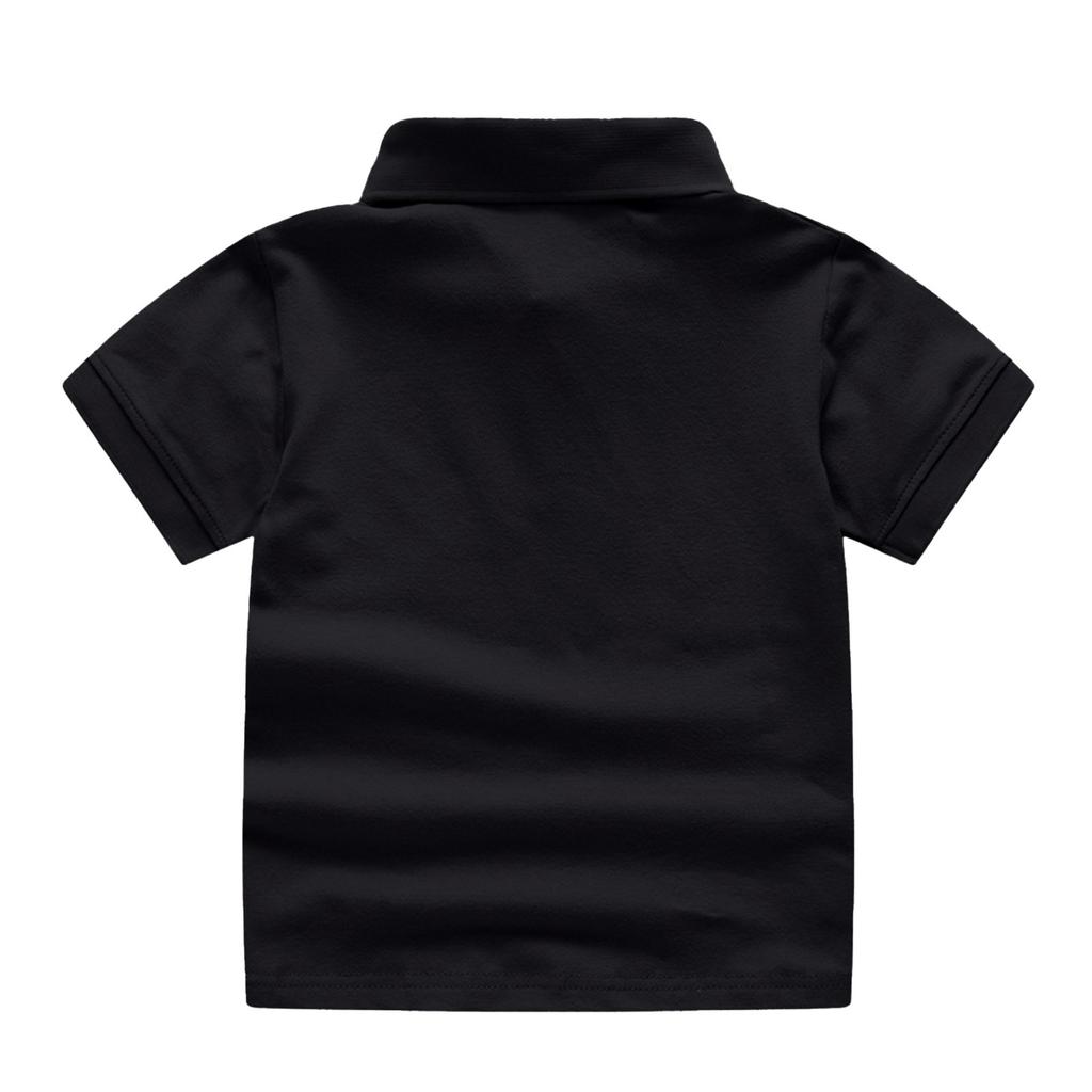 Детская рубашка с коротким рукавом, школьная форма, рубашки для мальчиков