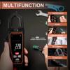 CM01 Цифровые клещи 9999 отсчетов 600A AC/DC ток Большой экран Профессиональный мультиметр NCV Температура Емкость Амперметр Клещи