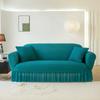 Новый чехол для дивана в стиле легкой роскоши, вафельный, утолщенный, эластичный, защита от царапин кошек, всеобъемлющий, универсальный чехол, универсальный для всех сезонов