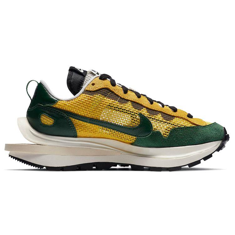 Sacai x Nike VaporWaffle Tour Yellow Унисекс Кроссовки Stadium-Green Sail CV1363-700