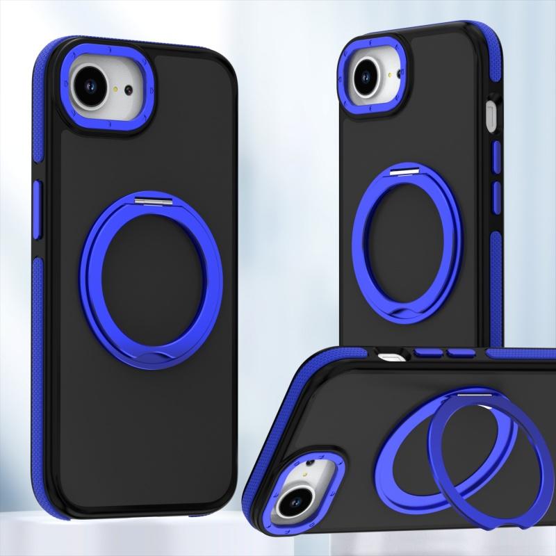 Для iPhone17e iphone16e iphone 17E 16E Чехол Магнитный Держатель Матовый Поверхность с ощущением детской кожи Защитная Крышка Защита от Отпечатков Пальцев