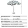 Outdoor Camouflage Sun Umbrella with Base