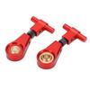RC Front Upper Arm Aluminum Alloy Suspension Arm Accessories for Tamiya TT02 110 RC CarRed