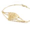 Les Trésors De Lily [J0845] - Gold Plated Bracelet 'Love'