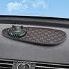 Car Anti Slip Pad Car Phone Holder with Night Glow Number Display Rotatable Dashboard Mount for Most Cars And