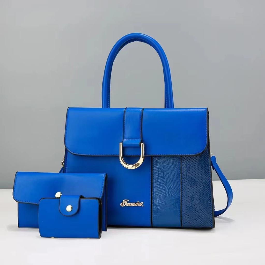 Новая модная сумка-тоут в стиле пэчворк Трехкомпонентная женская сумка в стиле пэчворк Высококачественная женская сумка Мамина прочная сумка-тоут Женская сумка-тоут для женщин среднего возраста